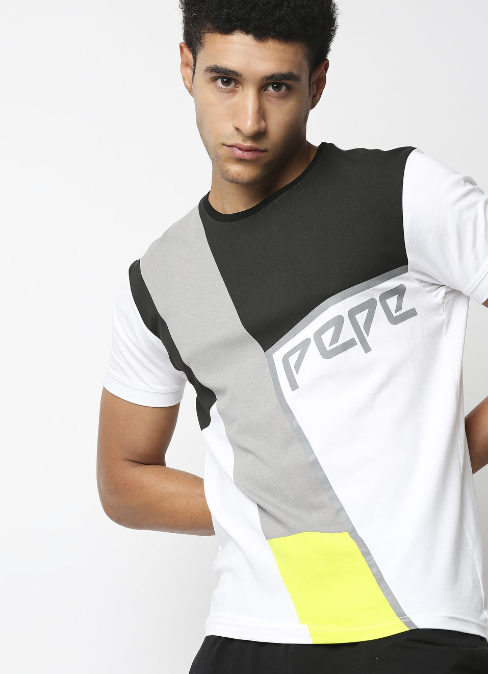 T-Bone Colour Block Tshirt, , large image number 0