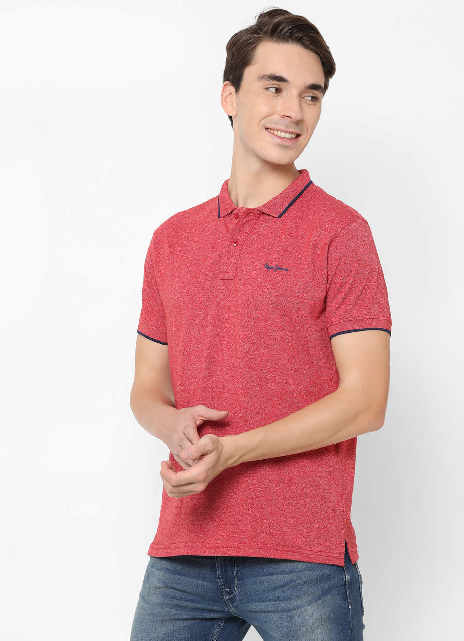 Quantra Solid Grindle Polo, , large image number 2