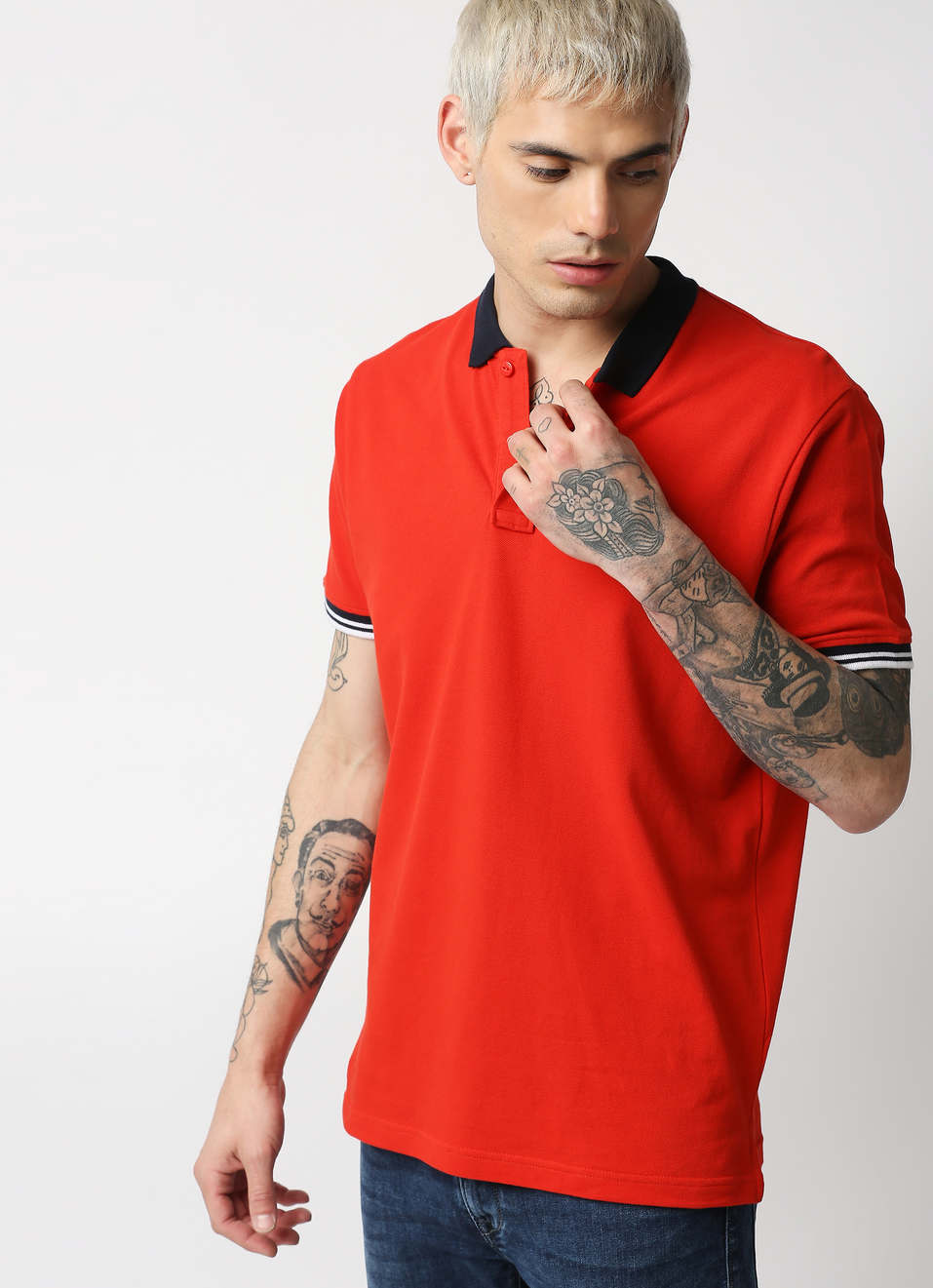 Oscar Solid Trendy Polo, , large image number 2