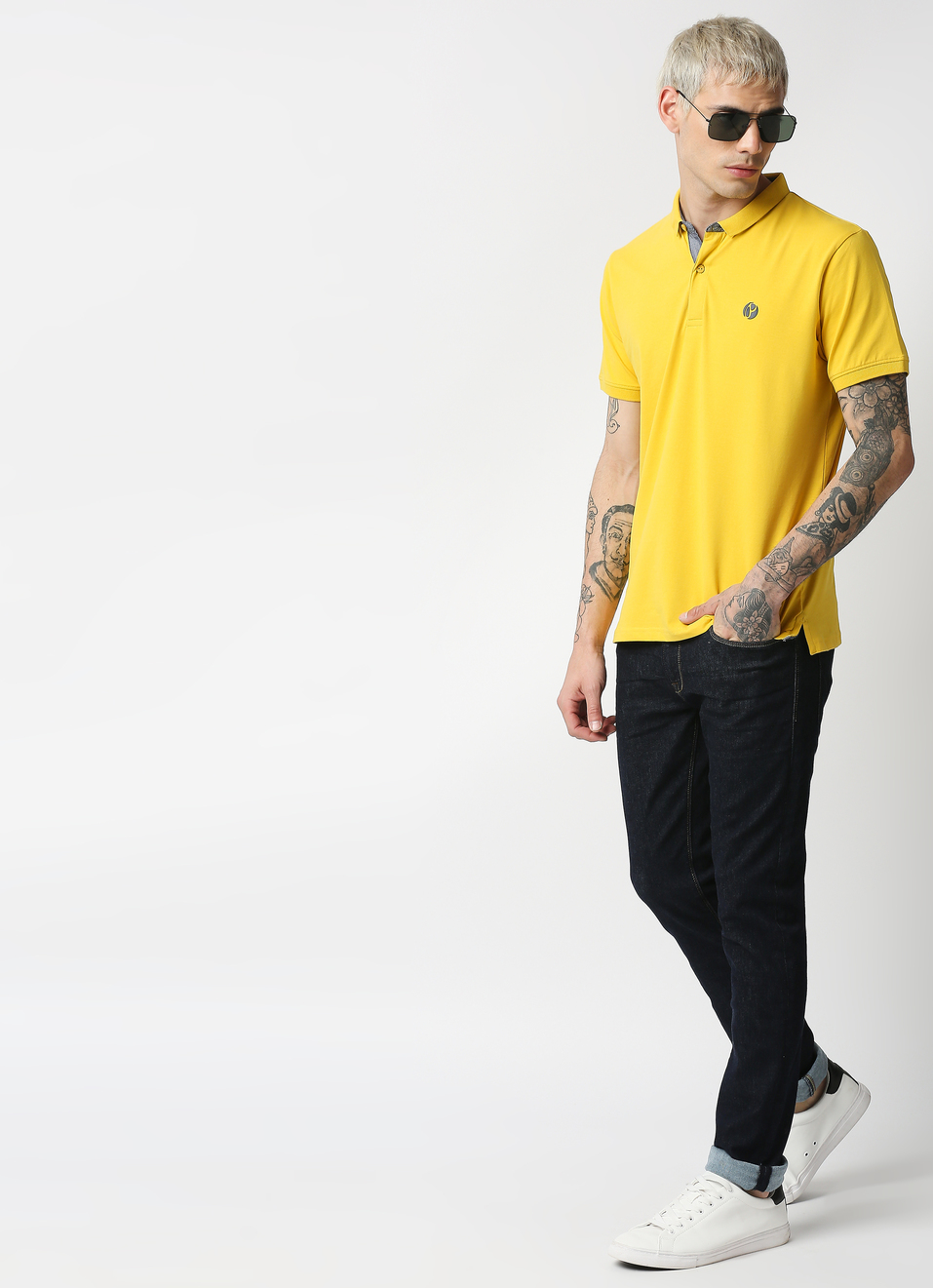 Cash Solid Stretch Polo, , large image number 2