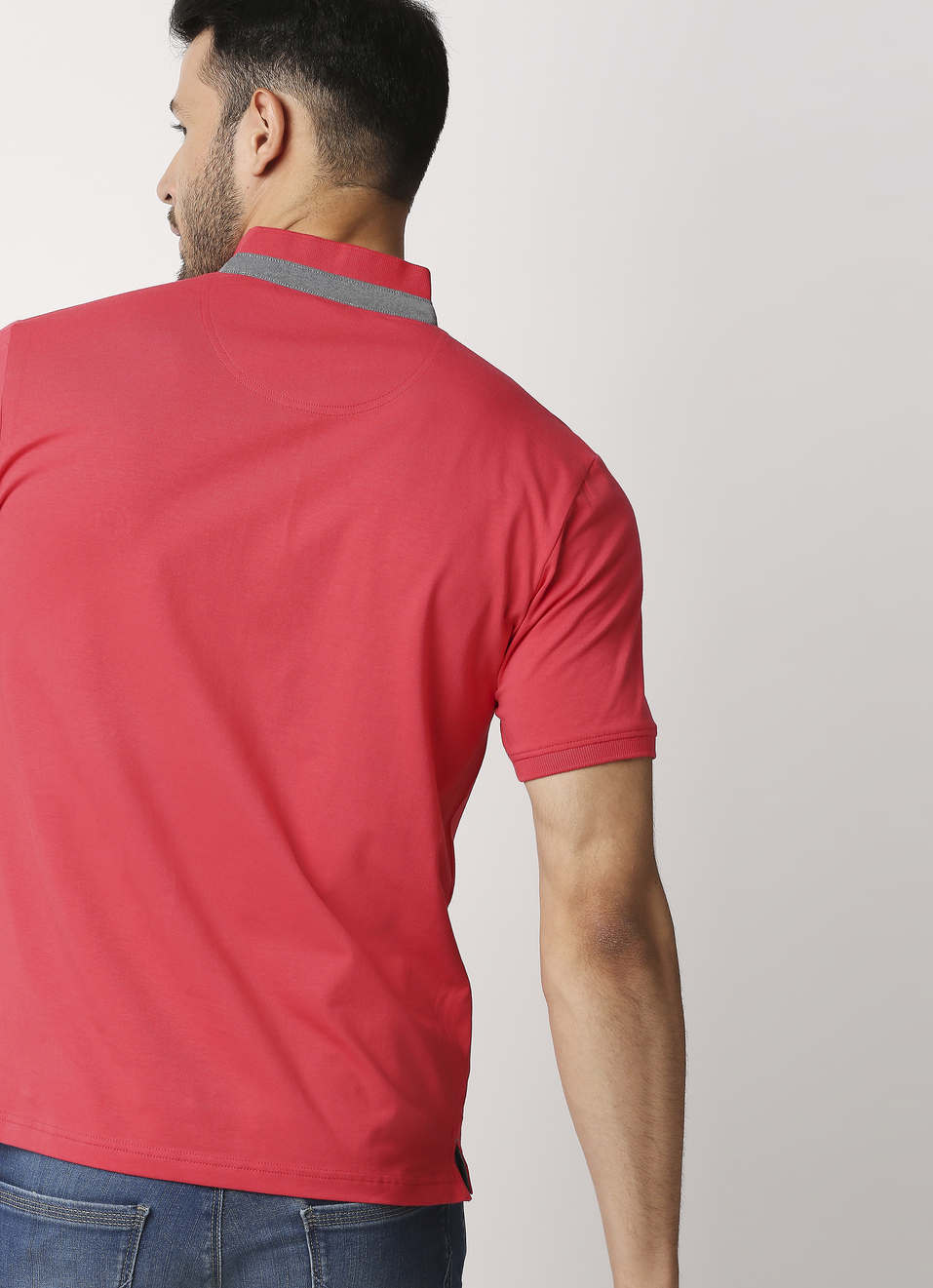 Cash Solid Stretch Polo, , large image number 1