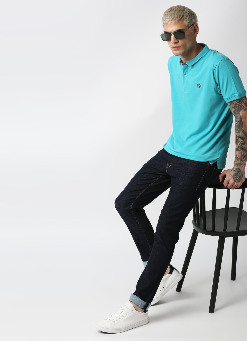 Cash Solid Stretch Polo, , large image number 2