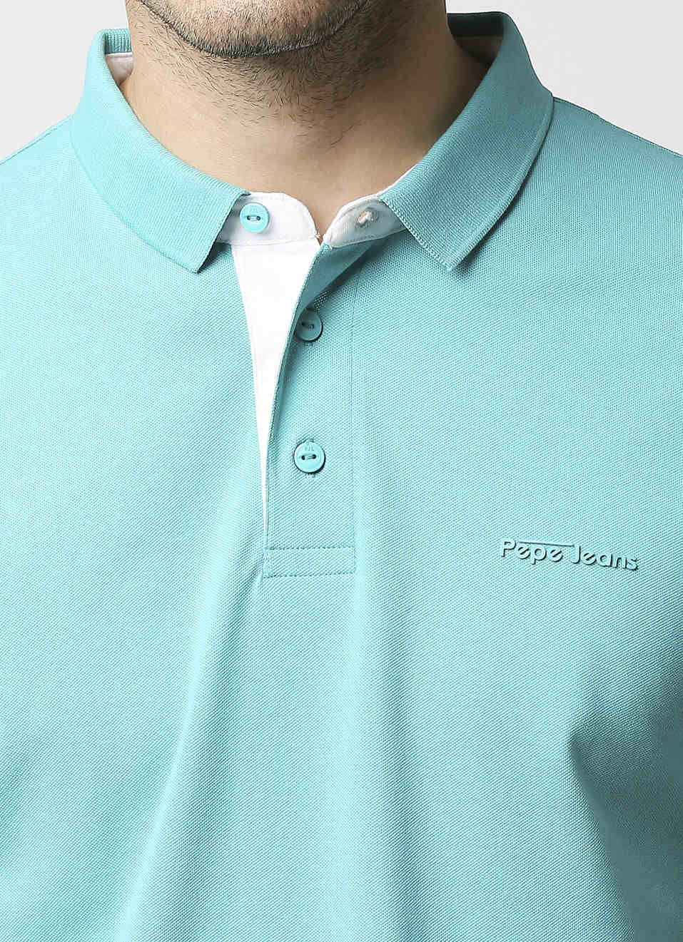 Anton Solid Stretch Polo, , large image number 3