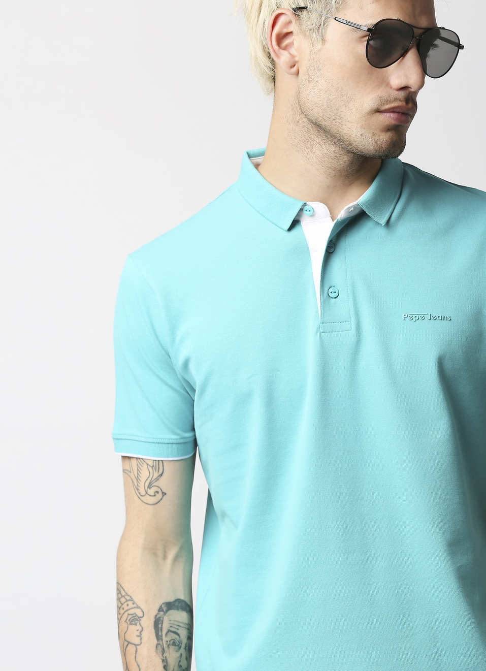 Anton Solid Stretch Polo, , large image number 0