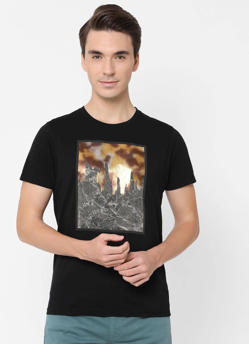 Ninja Graphic Printed Tshirt, , large image number 0