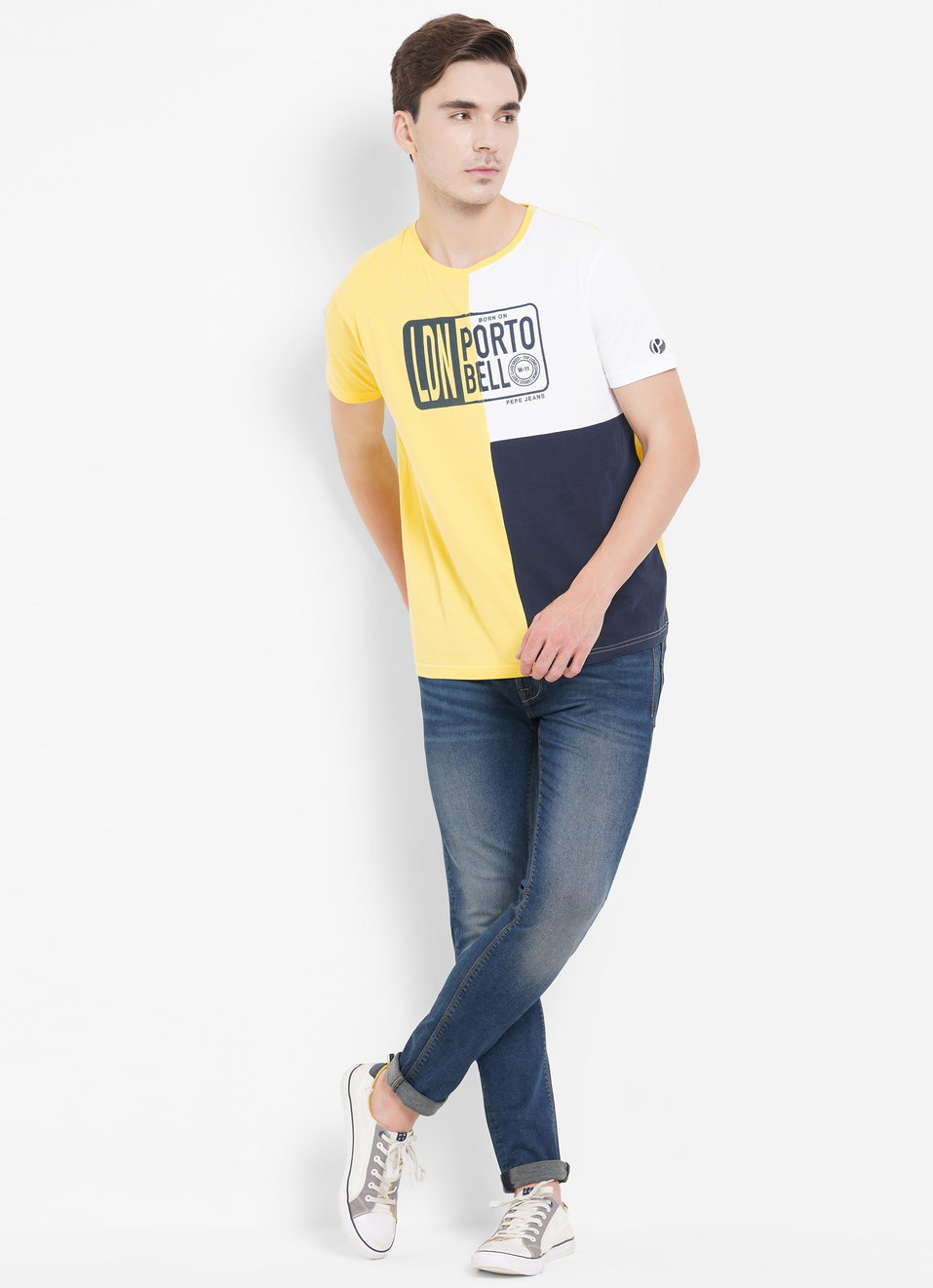 Adkins Colourblock Tshirt, , large image number 1