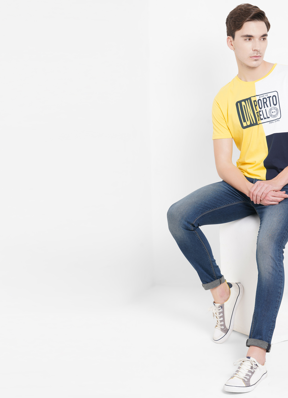 Adkins Colourblock Tshirt, , large image number 3