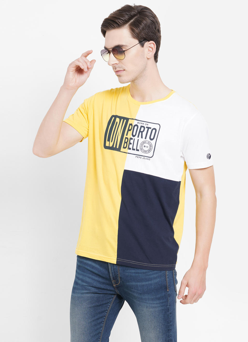 Adkins Colourblock Tshirt, , large image number 0