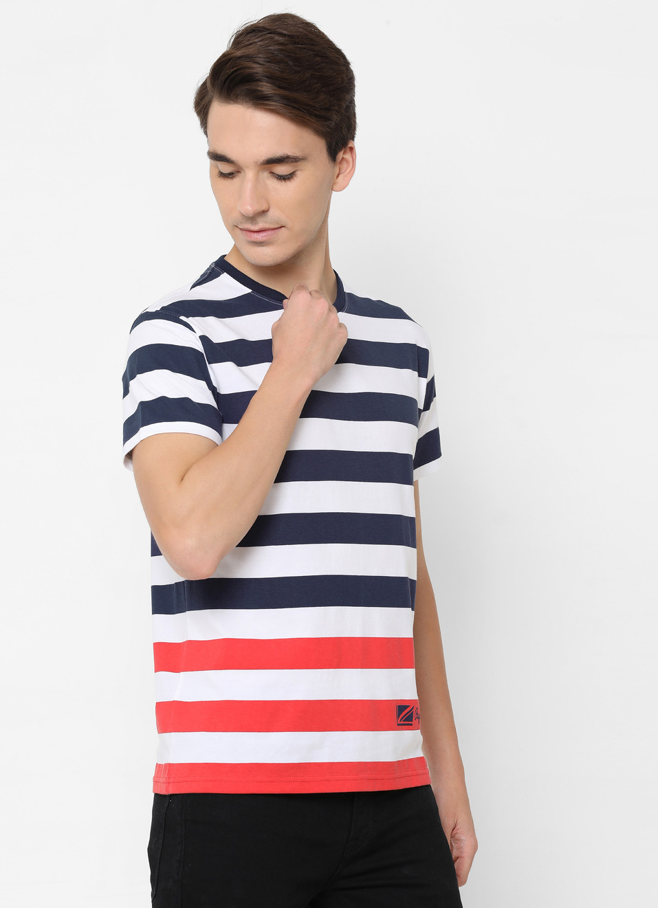 Aadrian Engineered Striper Tshirt, , large image number 6