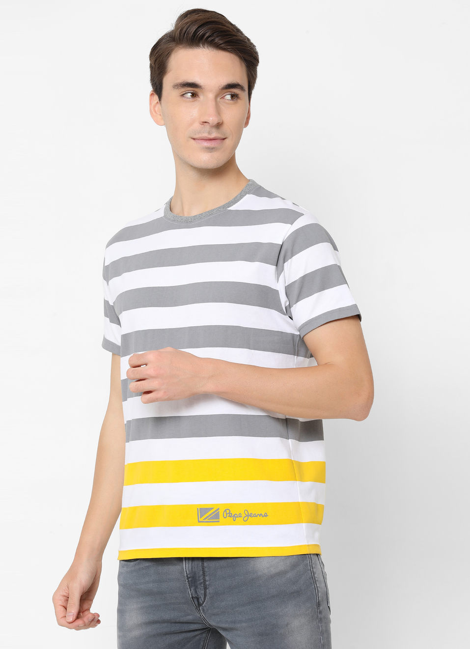 Aadrian Engineered Striper Tshirt, , large image number 2