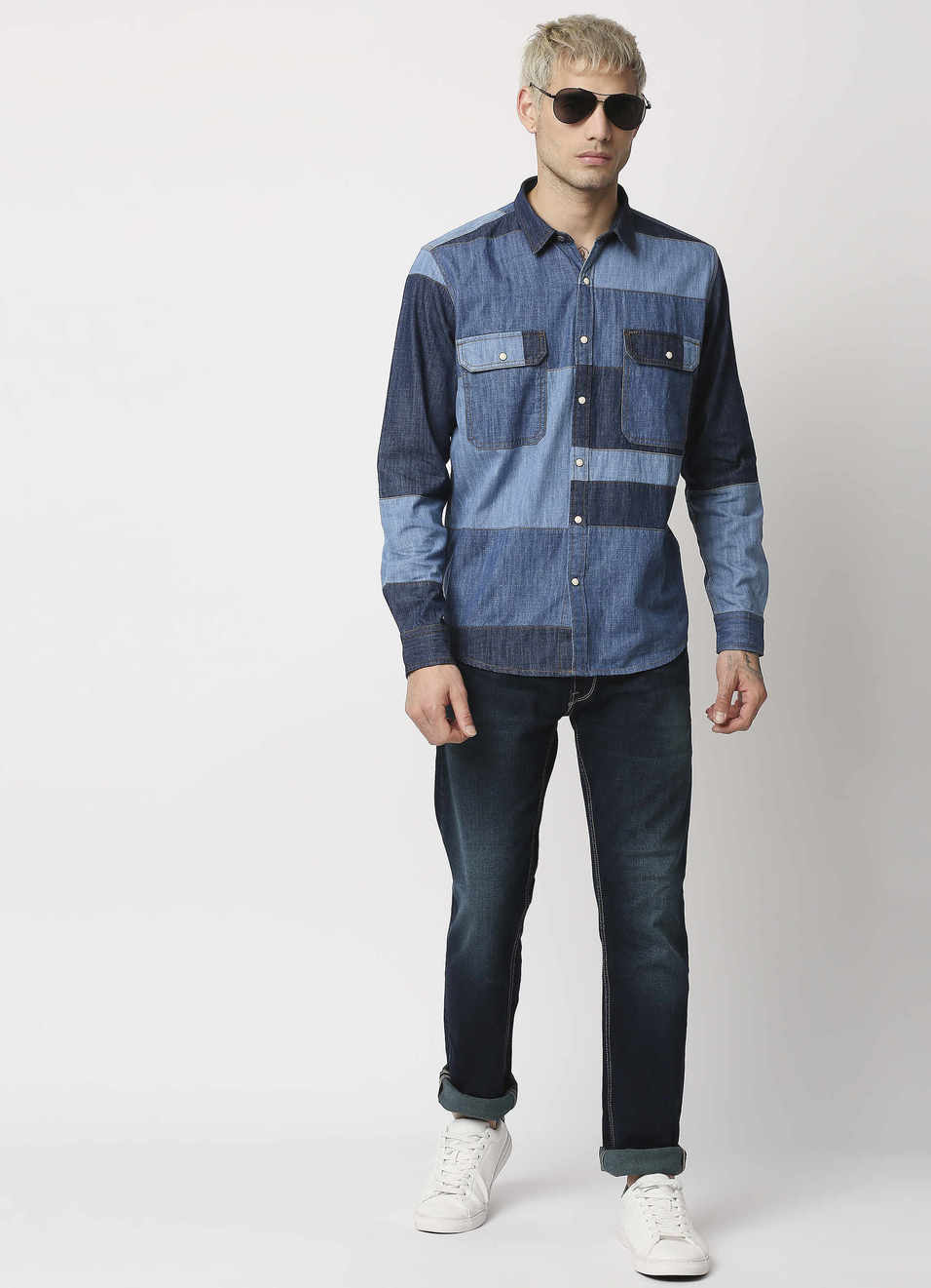 Rome Denim Shirt, , large image number 3