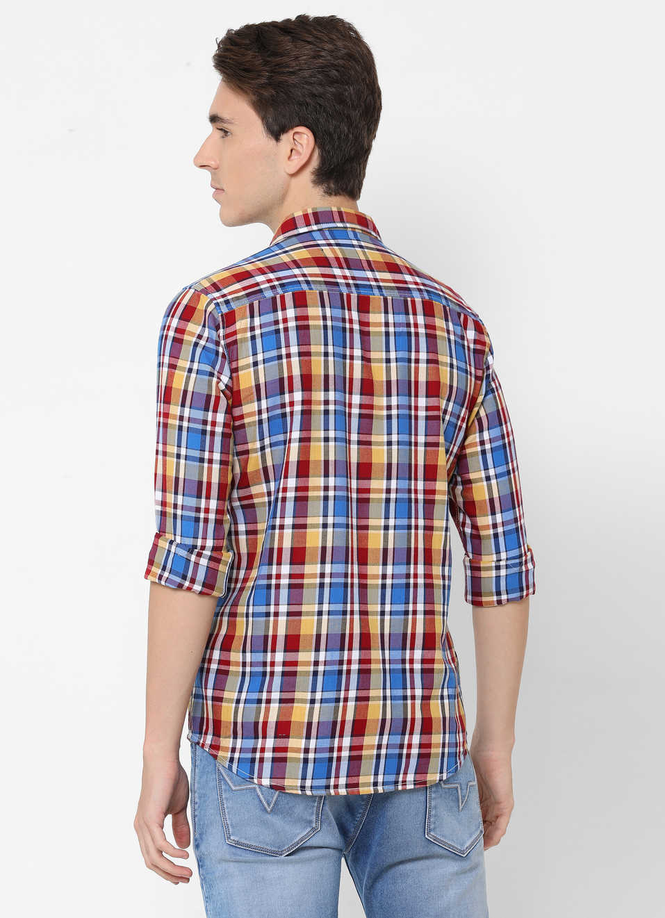 Rob Y/D Twill Check Shirt, , large image number 1