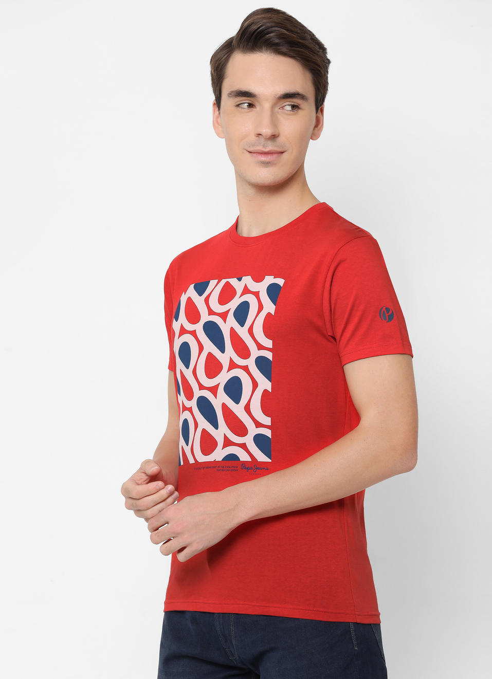 Agin Graphic Printed Tshirt, , large image number 2