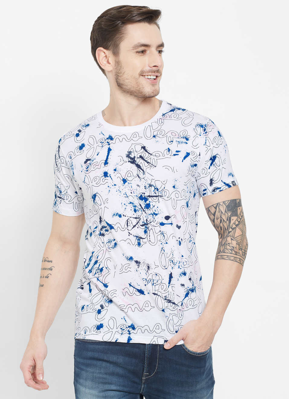 Maverick Typographic Printed Tshirt, , large image number 0