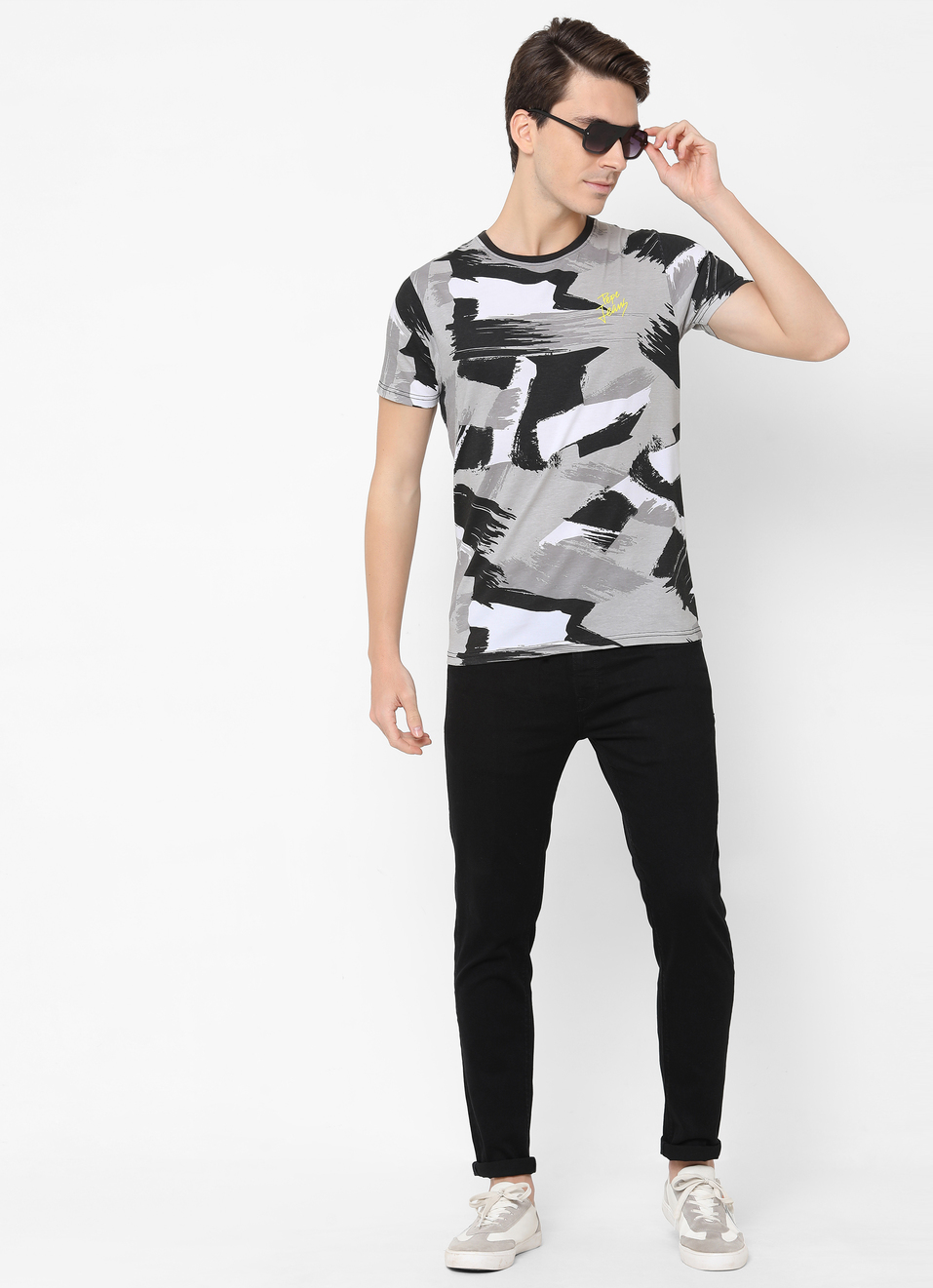 Brad Abstract Printed Tshirt, , large image number 3