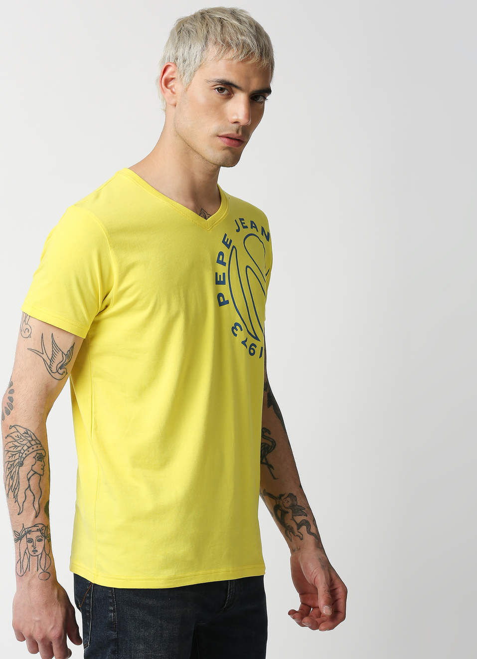 Almanzo Graphic Printed Stretch Tshirt, , large image number 2