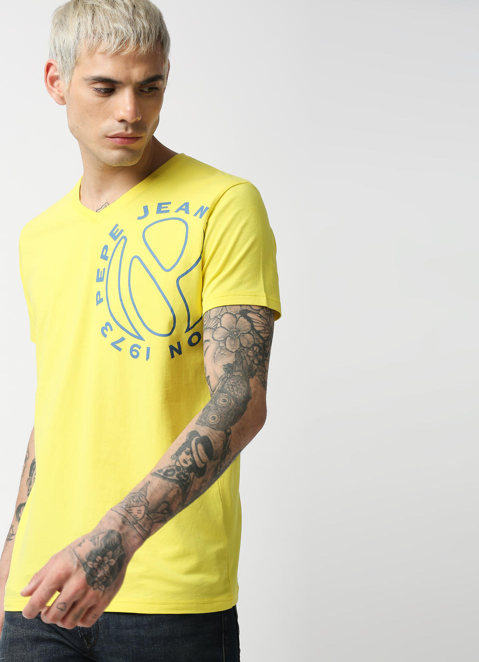 Almanzo Graphic Printed Stretch Tshirt, , large image number 0