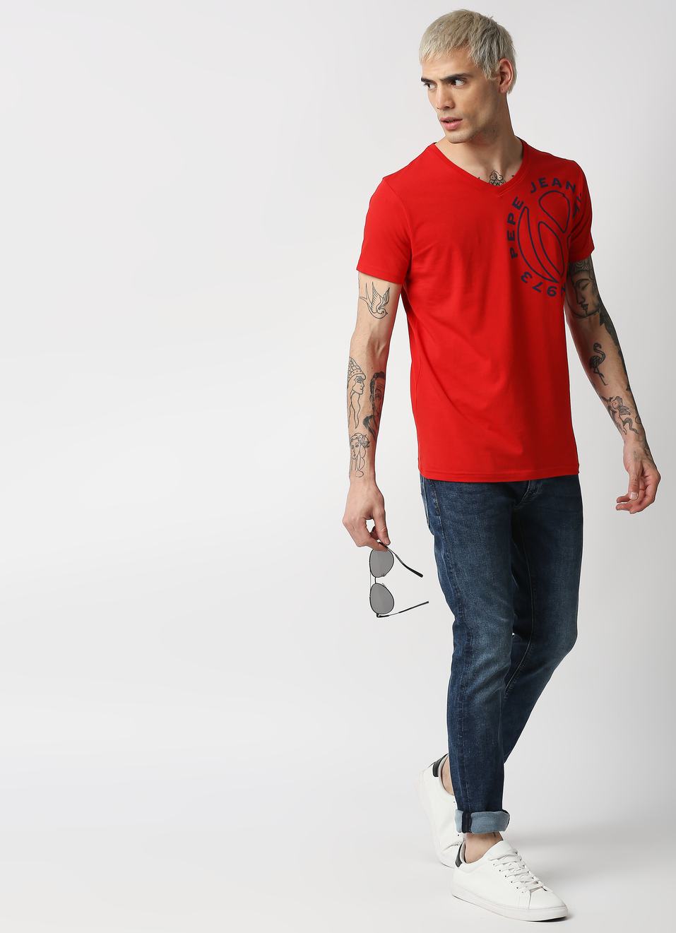 Almanzo Graphic Printed Stretch Tshirt, , large image number 3