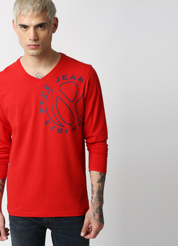 Almanzo Graphic Printed Stretch Tshirt
