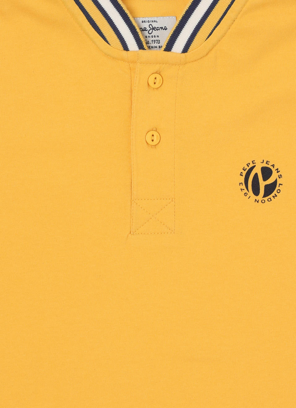 Ollie Solid Baseball Collar Polo, , large image number 2