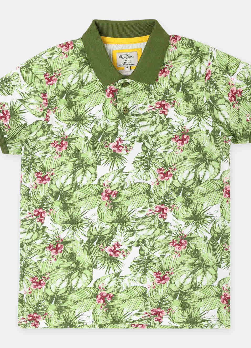 Asterix Tropical Print Polo, , large image number 0