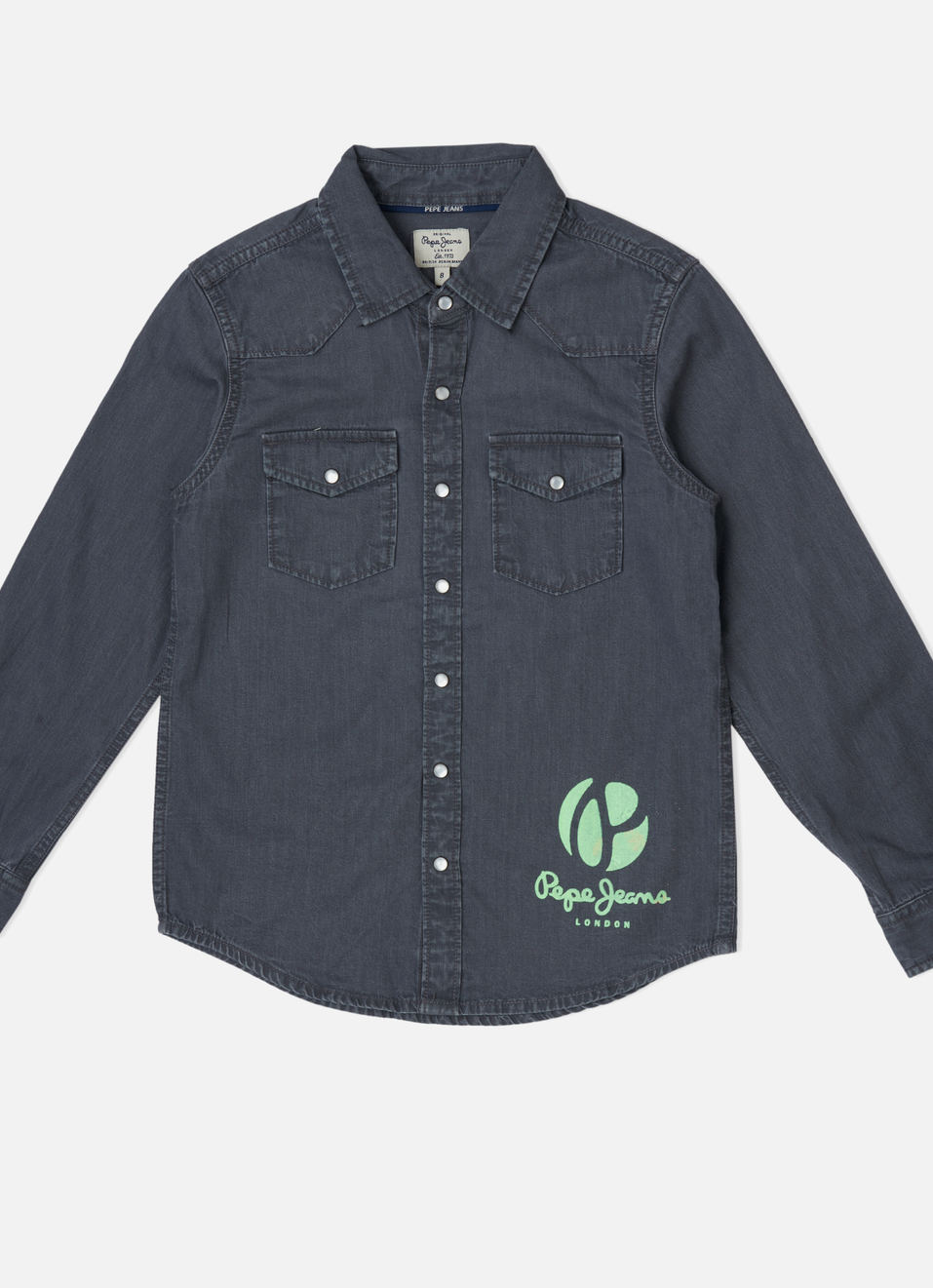 Nick Jr Denim Shirt With Print, , large image number 0