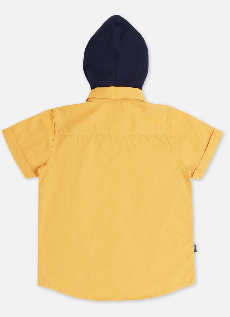 Sheldon Solid Shirt With Hoodie, , large image number 1