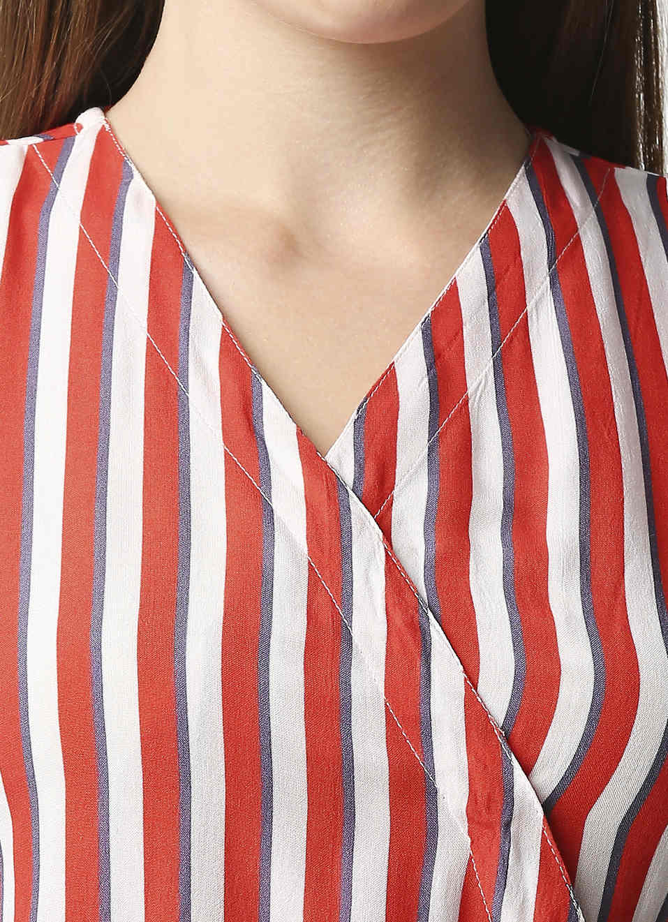 Monet Overlap And Flounce Detail Top, , large image number 3