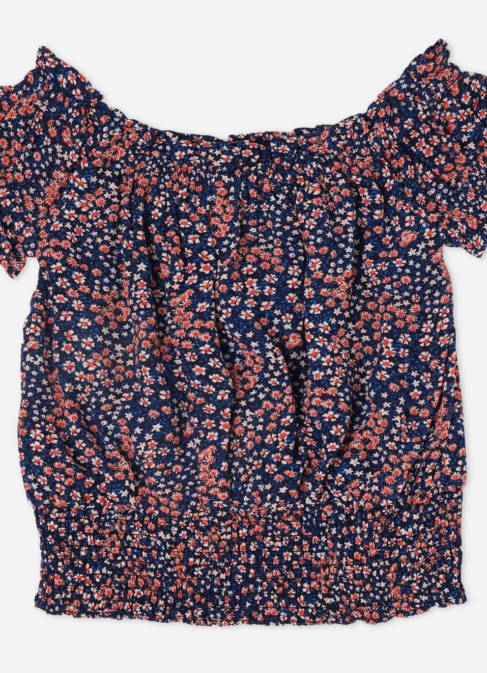 Julia Printed Offshoulder Woven Top, , large image number 1