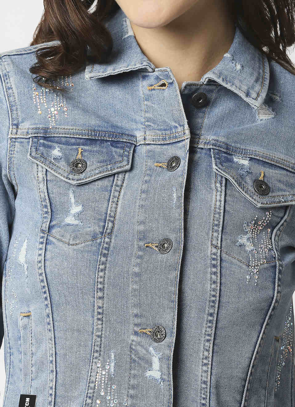 Aline Trucker Jacket Regular Fit, , large image number 4