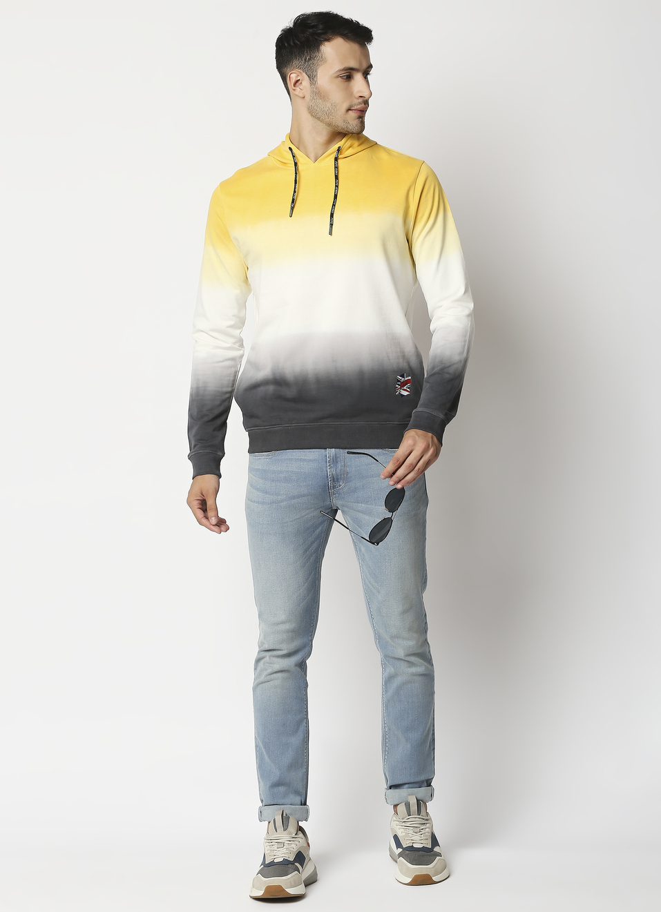 LEXUS TIE N DYE HOODED SWEATSHIRT, , large image number 5