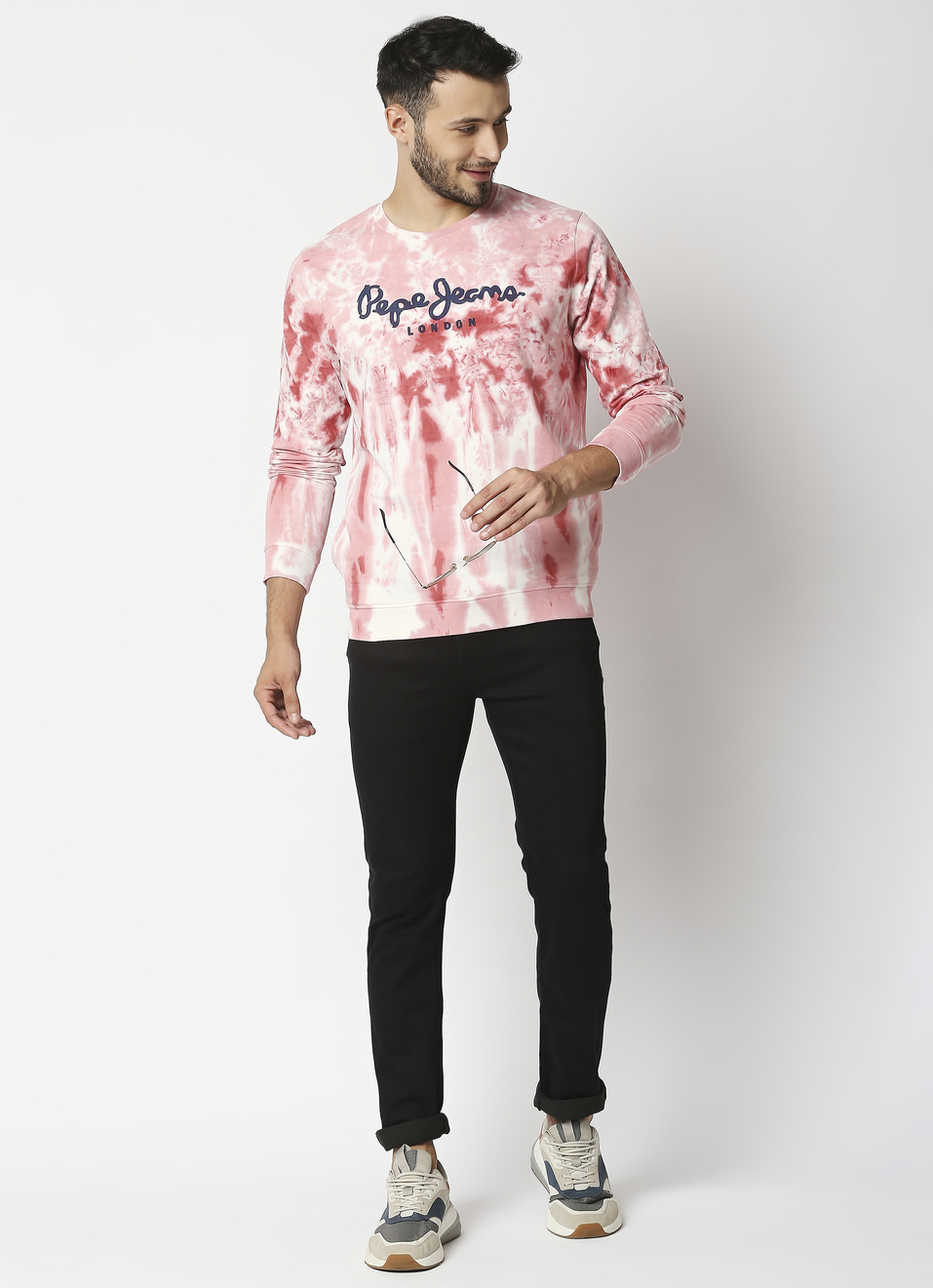 JEBB TIE N DYE SWEATSHIRT, , large image number 4