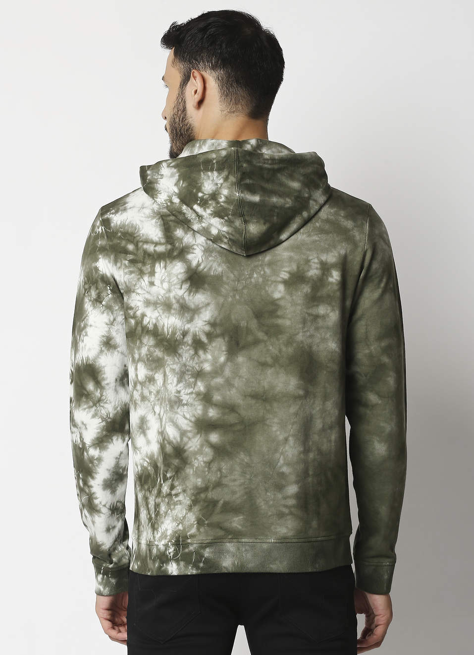 NASH TIE N DYE ZIP THRU SWEATSHIRT, , large image number 1