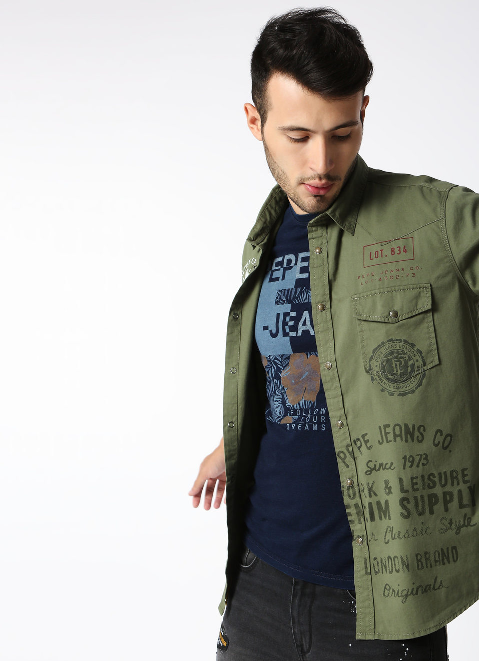 LOBOS Western shirt, , large image number 1