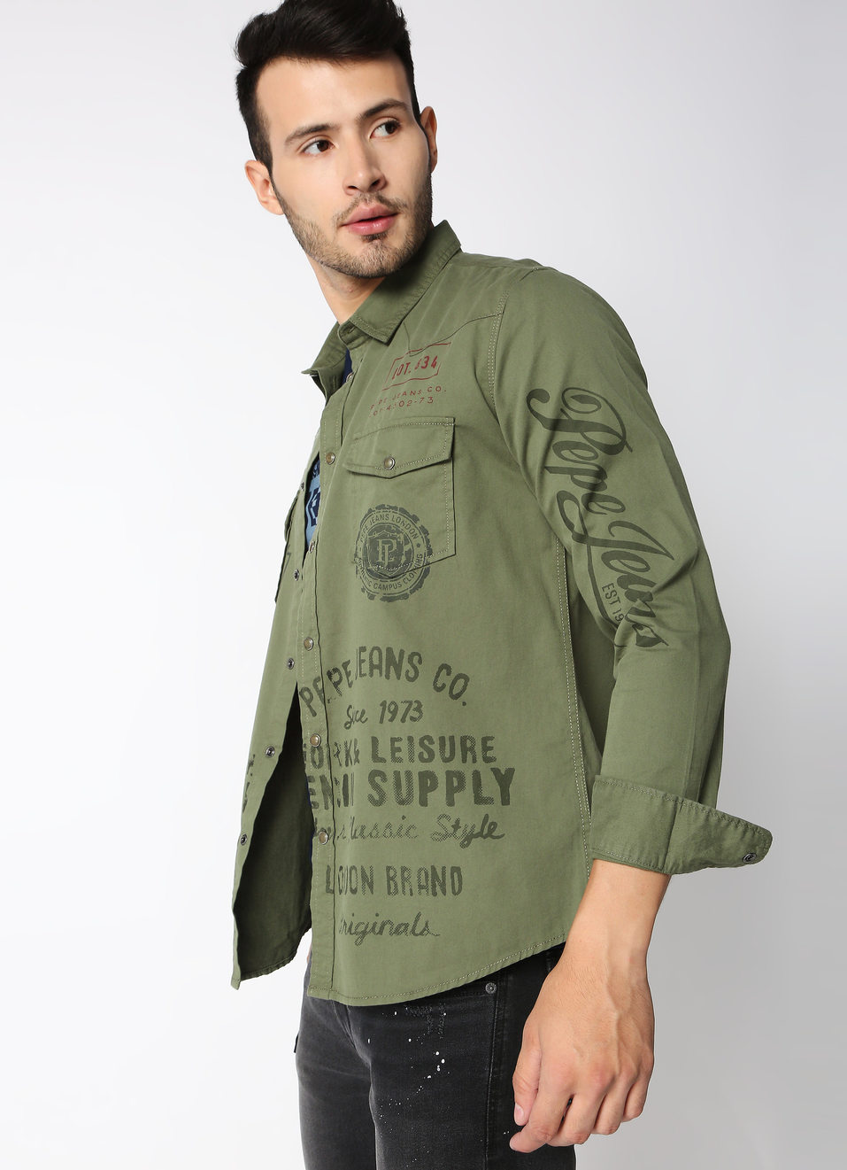 LOBOS Western shirt, , large image number 2