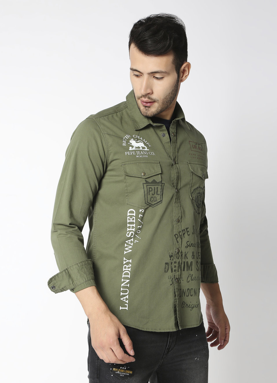 LOBOS Western shirt, , large image number 0