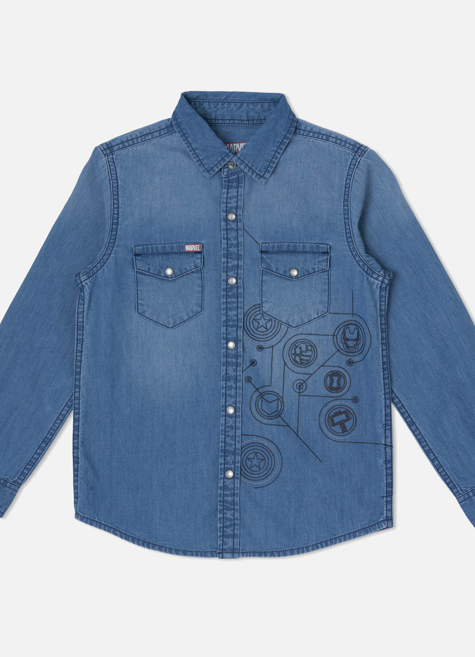 Roger Ls Solid Shirt, , large image number 0