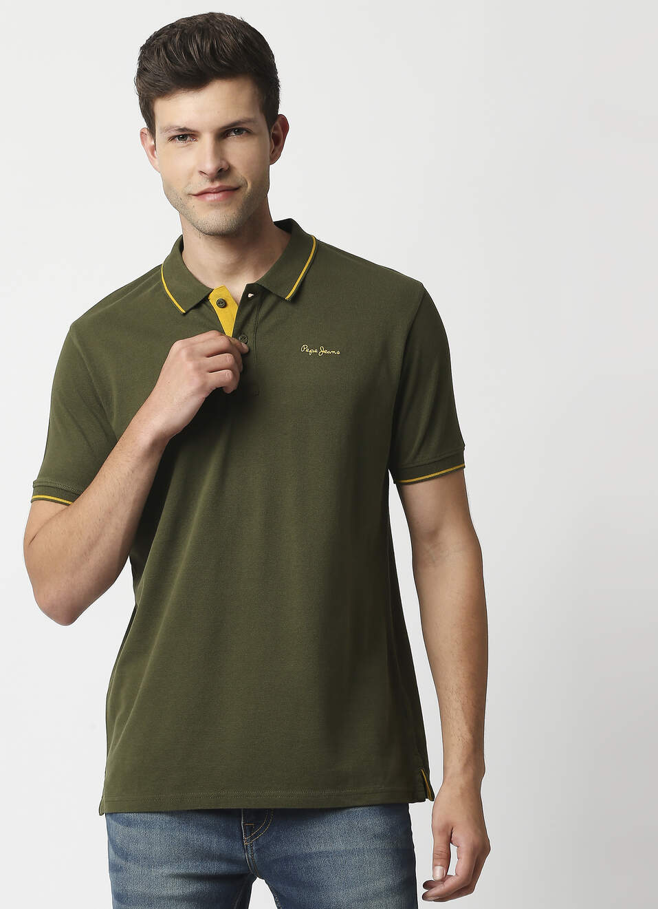 Starman Logo Printed Polo, , large image number 1