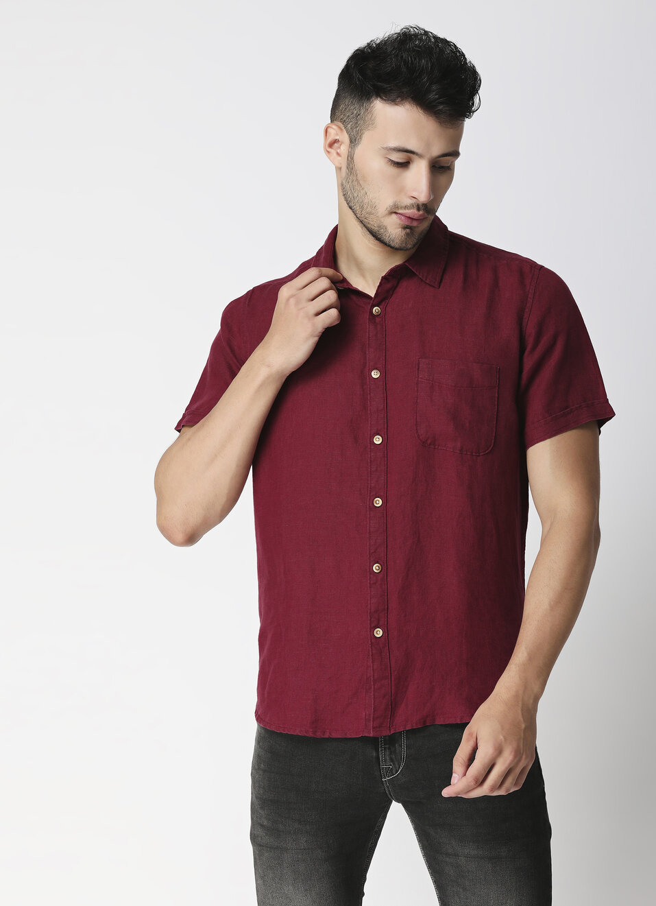 Kingsman Pure Linen Shirt, , large image number 1