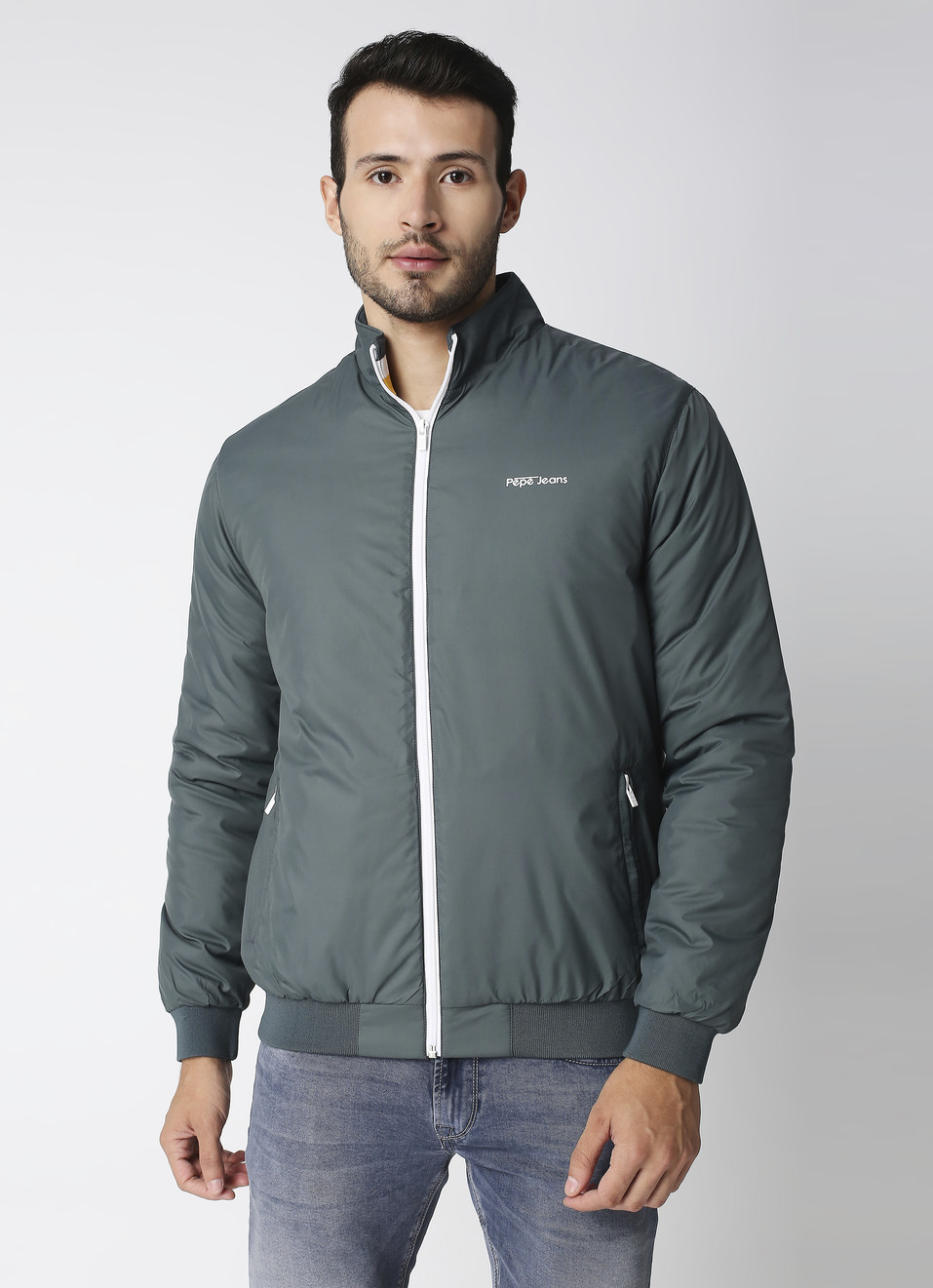 Rocker Solid Sporty Puffer Jacket, , large image number 1