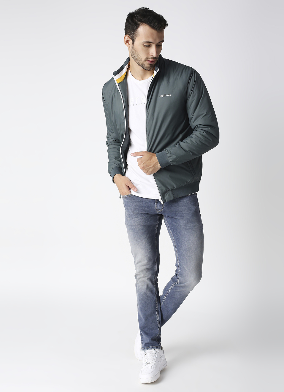 Rocker Solid Sporty Puffer Jacket, , large image number 5