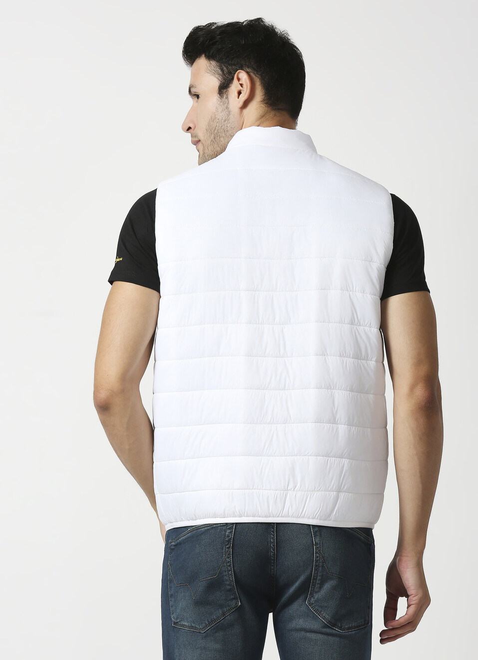 Rash Sleeveless Gilet Puffer Jacket, , large image number 2