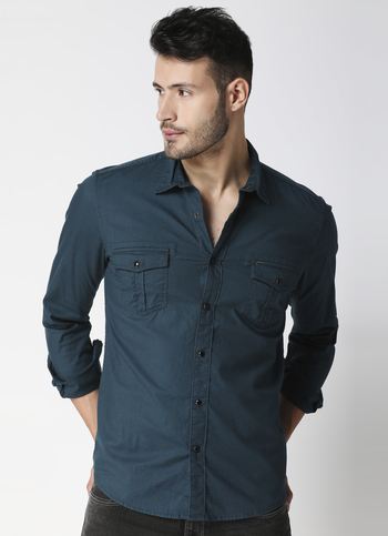 Dorian Solid Stretch Shirt