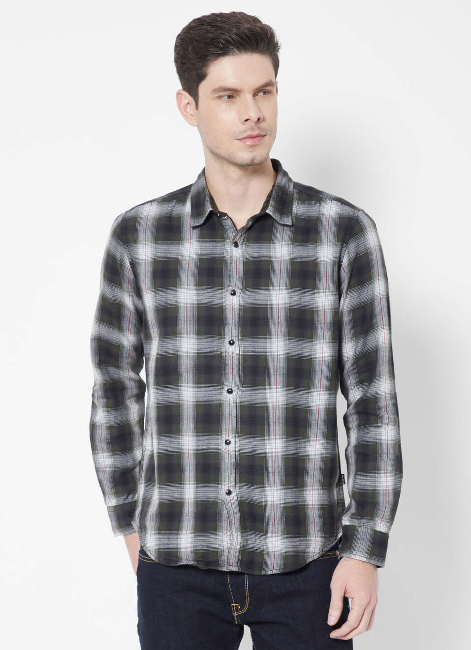 Ryder Yarn Dyed Reversible Double Cloth Shirt, , large image number 1