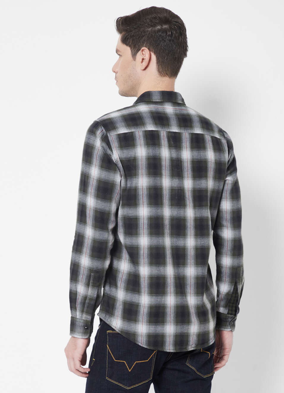 Ryder Yarn Dyed Reversible Double Cloth Shirt, , large image number 2