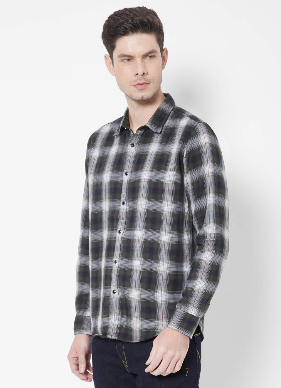Ryder Yarn Dyed Reversible Double Cloth Shirt, , large image number 3