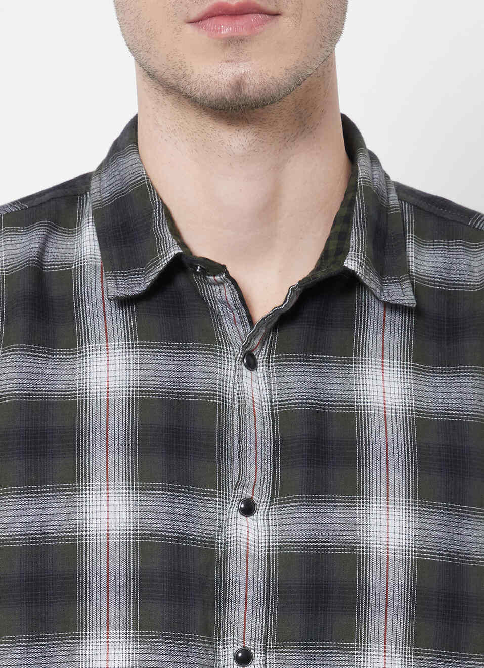 Ryder Yarn Dyed Reversible Double Cloth Shirt, , large image number 4