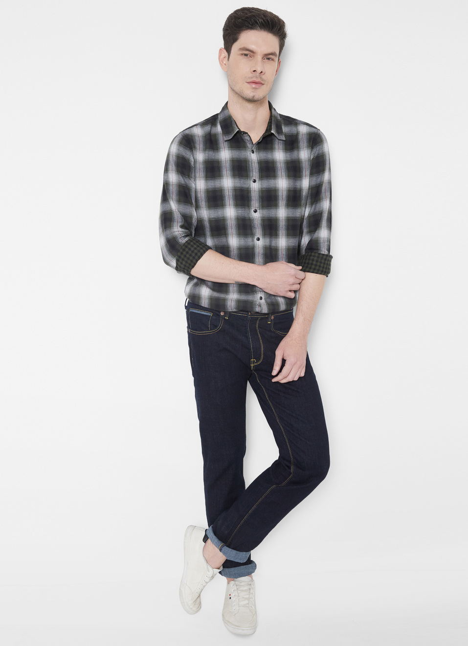 Ryder Yarn Dyed Reversible Double Cloth Shirt, , large image number 6