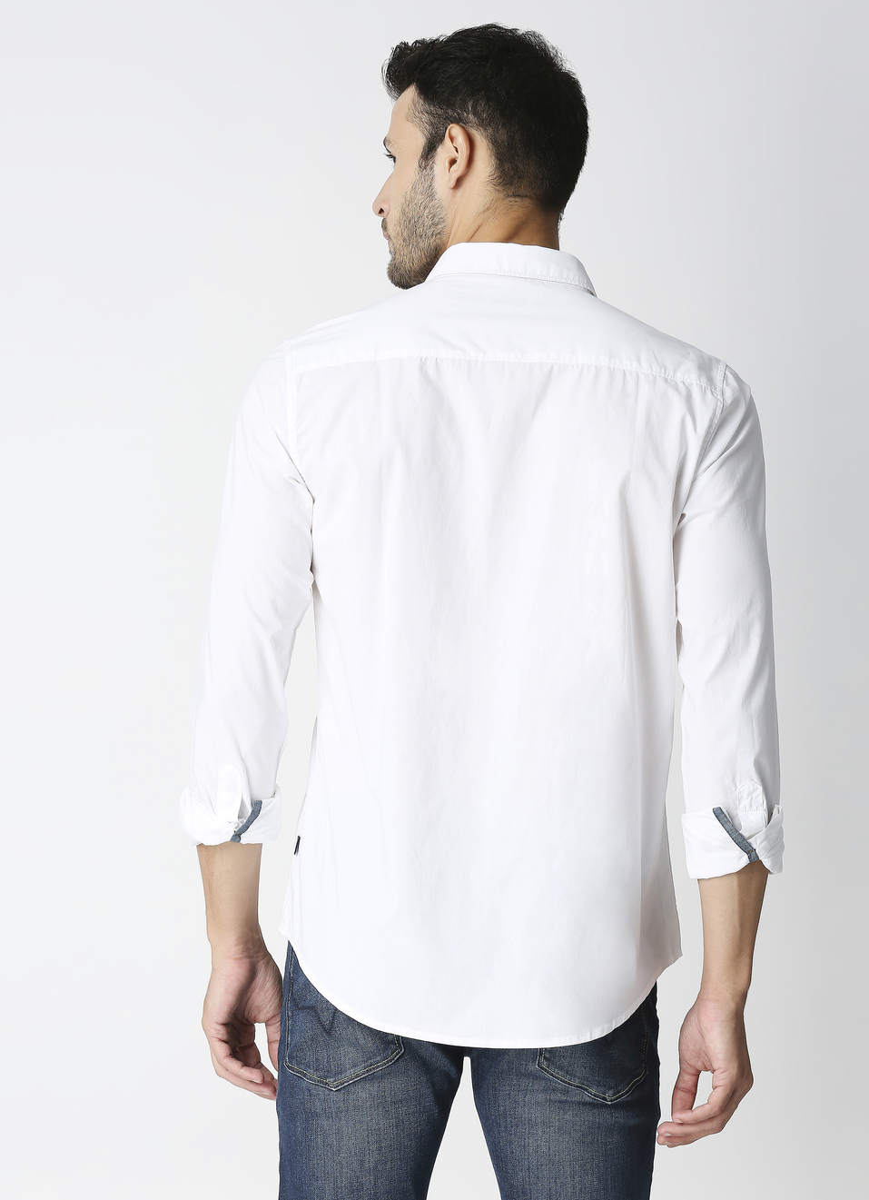 Alexander Solid Peached Poplin Shirt, , large image number 2