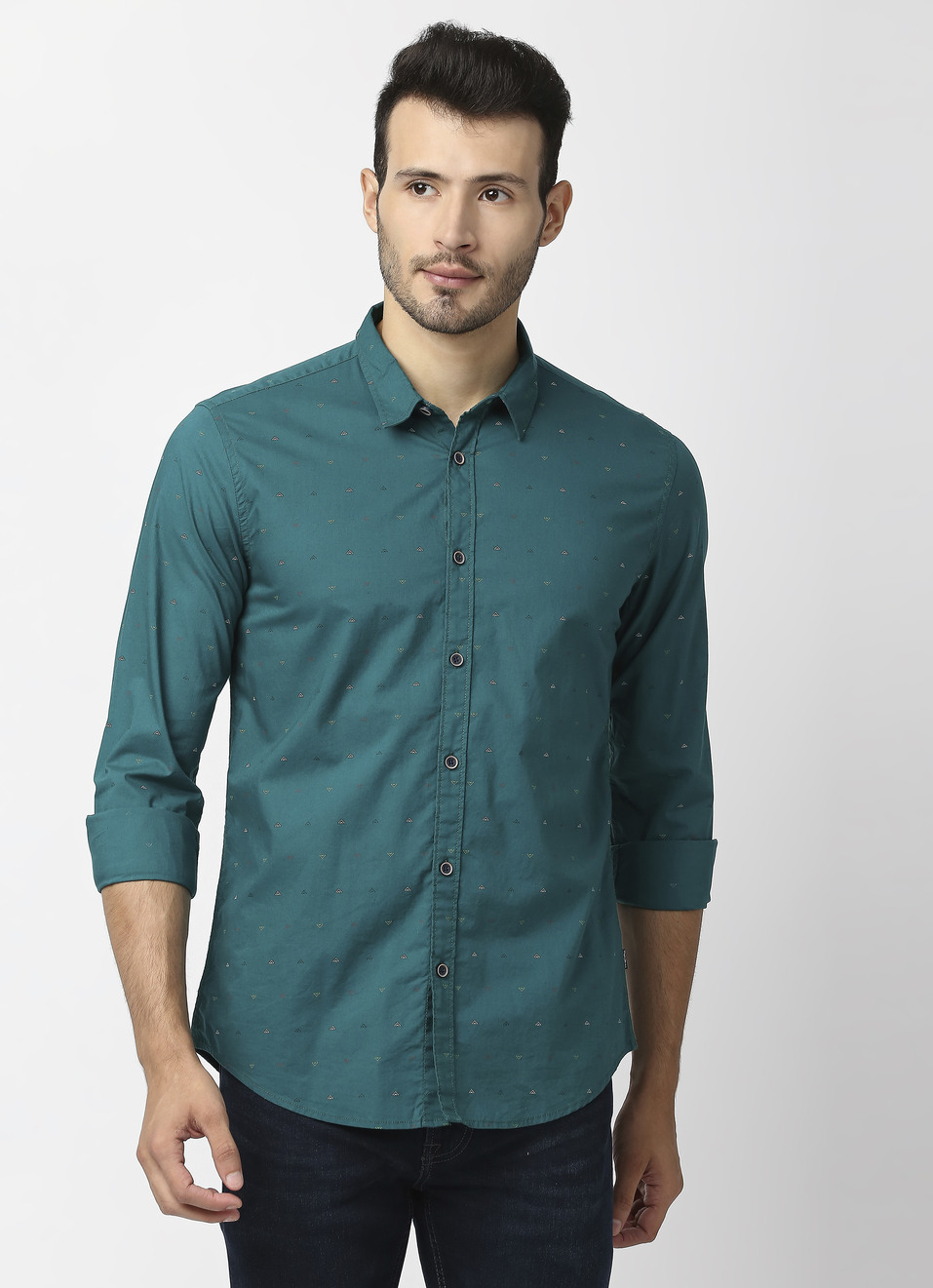 Alvaro Minimal Printed Shirt, , large image number 1